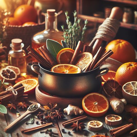 Cozy Autumn Simmer Pot Recipes: Creating A Warm and Comforting Environment Samhain Simmer Pot Recipes, Samhain Simmer Pot, Simmer Pot Recipes Witchcraft, Simmering Potpourri Recipes, Autumn Simmer Pot, Simmer Pots, Simmer Pot Recipes, Stove Top Potpourri, Simmering Potpourri