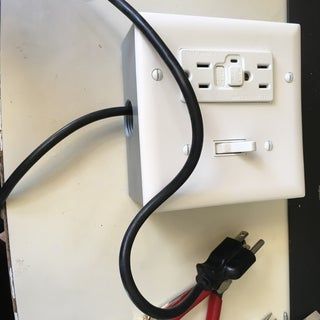 DIY Extension Cord With Built in Switch - Safe, Quick and Simple : 5 Steps - Instructables Outdoor Electrical Outlet, Basic Electrical Wiring, Electrical Maintenance, Home Electrical Wiring, Outlet Extender, Diy Workbench, Diy Electrical, Diy Speakers, Electrical Projects