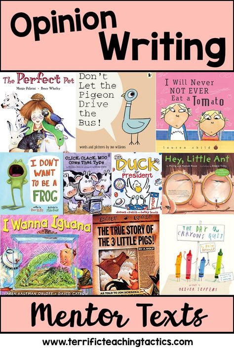 "I Will Never Not Ever Eat a Tomato" I could use to teach about opinion writings, and how to persuade and convince others of what we believe, though it is not a fact. Opinion Writing Mentor Texts 2nd Grade, Second Grade Opinion Writing, Opinion Writing For Kindergarten, Opinion Writing Mentor Texts, The Perfect Pet Opinion Writing, Mentor Texts For Writing, Opinion Writing 1st Grade, Opinion Writing 3rd Grade, Persuasive Writing Ideas