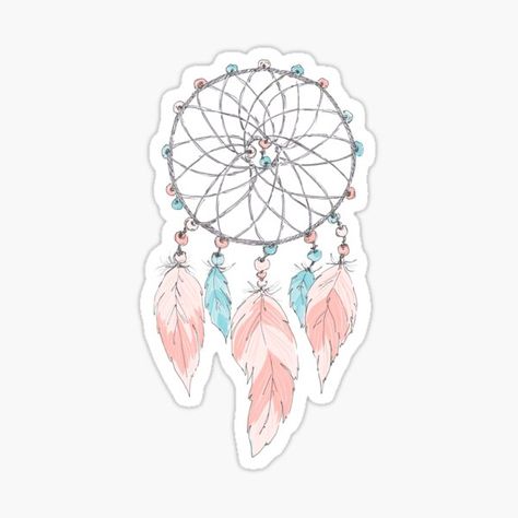 Good Dreams, Dreamcatcher Design, Dream Catcher Art, Disney Iphone, Instagram Tutorial, Dream Catcher Boho, Paper Crafts Diy Tutorials, Indigenous Art, Aesthetic Stickers