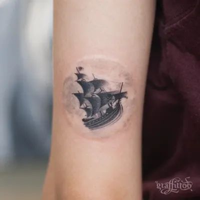 Pirate Lady Tattoo, Neverland Tattoo, Ship Tattoos, Pirate Ship Tattoos, Peter Pan Tattoo, Pirate Ship Tattoo, Boat Tattoo, Pirate Tattoo, Literary Tattoos