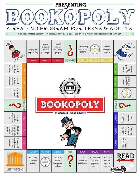 This is quite possibly one of the dopest things I'll see all year. #bookworm #ilovebooks #author #reader #books #Monopoly Reading Incentives, School Library Displays, Middle School Libraries, Library Book Displays, Book Reading Journal, Reading Motivation, Reading Club, Library Activities, Summer Reading Program