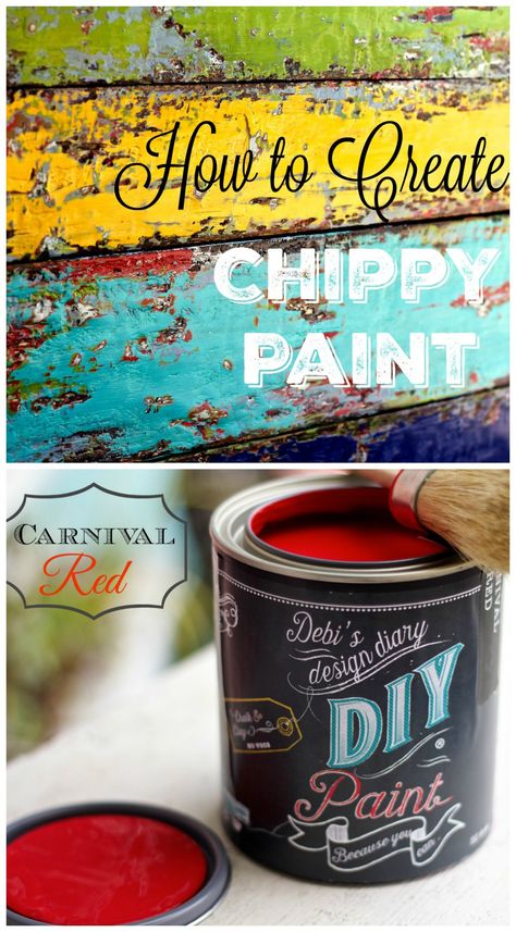 how to create chippy paint Hantverk Diy, Boat Paint, Diary Diy, Stencil Projects, Clay Paint, Chair Makeover, Chippy Paint, Distressed Furniture, Diy Paint