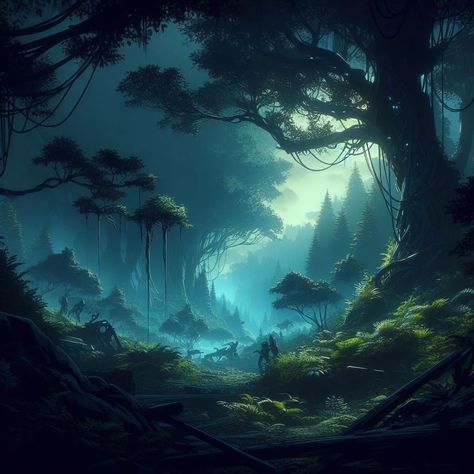 #ailandscape #forest #ai #aiart #aiartwork #aiartcommunity #stuckinmotionsd Sci Fi Landscape, Landscape Forest, Art Landscapes, Alien Worlds, Fantasy Art Landscapes, Environmental Design, Sci Fi Fantasy, Fantasy Art, Sci Fi