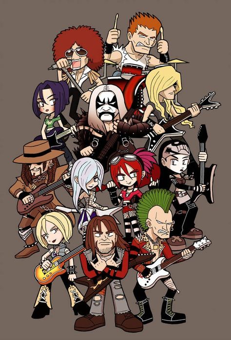 Guitar Hero Characters, Metalhead Fashion, 19th Birthday Gifts, Horror Movies Funny, Hero Wallpaper, Guitar Hero, World Tour, Horror Movies, Cool Gifs