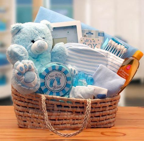 -B Our Precious Baby Carrier - Blue, small Blue Gift Basket, Baby Boy Gift Baskets, Baby Picture Frames, Baby Receiving Blankets, Baby Shower Gift Basket, Gifts Mom, Kit Bebe, Baby Baskets, Baby Boy Gift