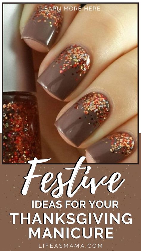 November Nail Designs, What I Like About You, Thanksgiving Nail Designs, Thanksgiving Nail, Fingernail Designs, Fall Manicure, Fall Gel Nails, Cute Nails For Fall, Thanksgiving Nails