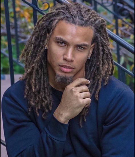 Black Men With Long Hair, Hairstyles For Black Men, Men With Long Hair, Dreadlock Hairstyles For Men, Men's Long Hairstyles, Black Men Hairstyles, Corte De Cabelo Masculino, Dreadlock Hairstyles, Toddler Hair