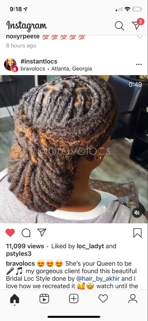 Locs Hairstyles For Weddings, Dreadlock Hairstyles For Brides, Bridal Hair Dreadlocks, Loc Styles For Special Occasions, Wedding Updos For Locs, How To Style Locs For Wedding, Loc Bride Hairstyles, Bridal Dread Locks Styles, Loc Low Bun Wedding