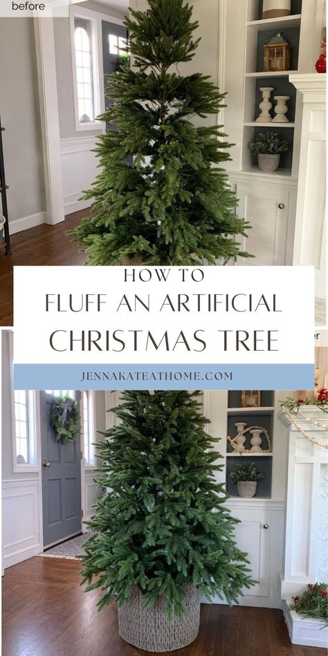 How To Make Trees, Cheap Christmas Trees, Full Christmas Tree, Best Artificial Christmas Trees, Realistic Christmas Trees, Fake Christmas Trees, Hygge Christmas, Holiday Hack, Christmas Decorations Cheap