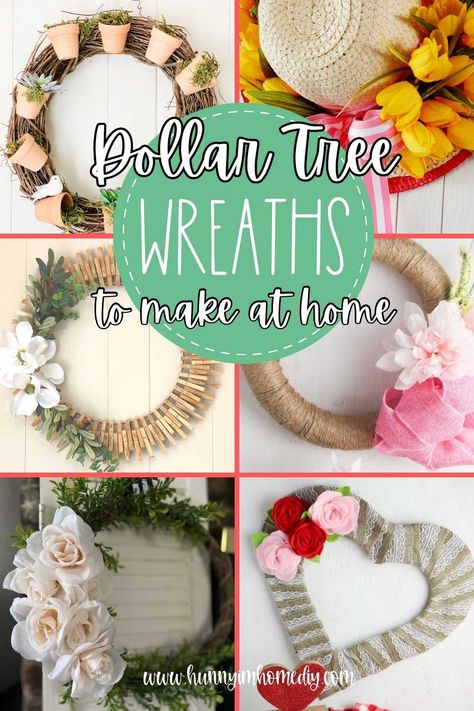 15 Easy DIY Dollar Tree Wreath Ideas You Can Make at Home Today Dollar Tree Wreaths Diy, Diy Dollar Tree Wreath, Dollar Tree Round Wire Wreath, Dollar Tree Wreath, Dollar Tree Wreath Ideas, Dollar Tree Crafts Wreaths & Garlands, Valentine's Day Wreath Diy Dollar Tree, Dollar Tree Wire Heart Wreath Diy, Dollar Tree Home Sign