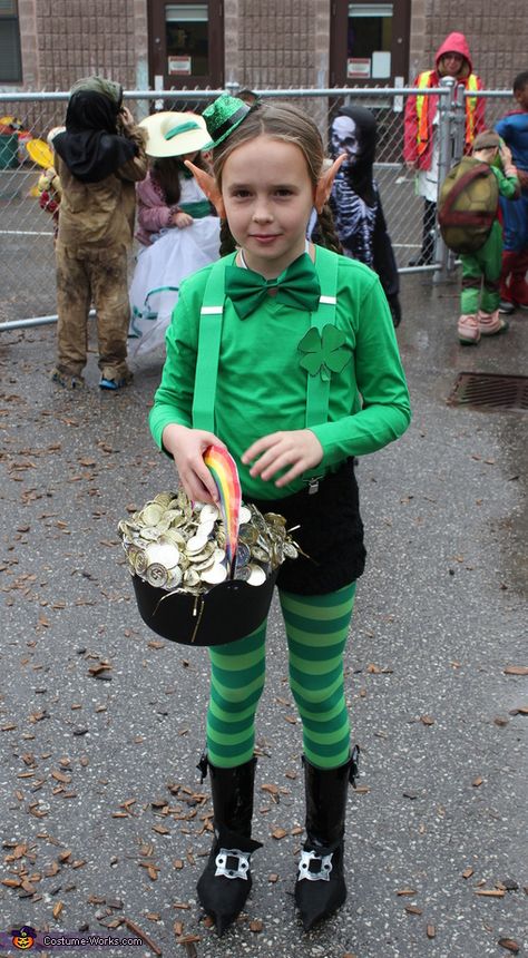 Leprechaun Girl, Irish Costumes, Leprechaun Costume, St. Patrick's Day Diy, Halloween Costumes 2014, Modern Fashion Outfits, St Patrick's Day Costumes, San Patrick, Diy Costumes Women