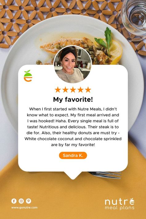 Our amazing customers leave us the most amazing reviews! From healthy donuts to steak - check out our menu. Healthy Donuts, Chocolate Sprinkles, Professional Chef, Chocolate Coconut, Health Goals, White Chocolate, To Meet, Donuts, Meal Planning