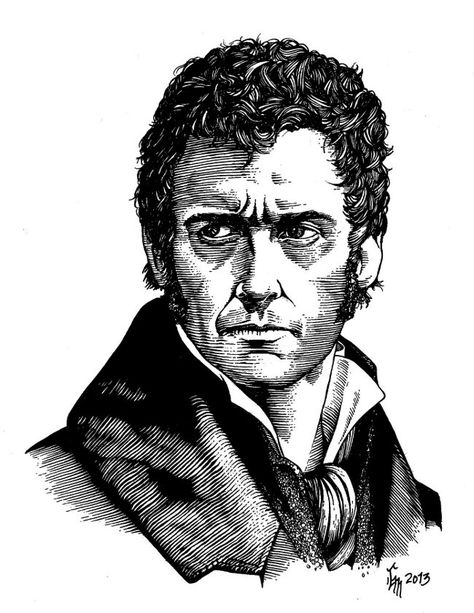 Les Miserables - Jean Valjean by outsidelogic on DeviantArt Jean Valjean Art, Movie Portraits, Les Miserables Movie, Sherlock Season 3, 2014 Anime, Amanda Abbington, Jean Valjean, Thanks For The Compliment, Mark Gatiss