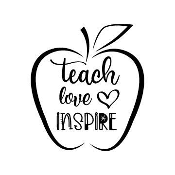 Cricut Sayings, Appreciation Gifts Diy, Teacher Appreciation Gifts Diy, Cricut Images, Free Cricut, Teach Love Inspire, Baby Shower Invitaciones, Teacher Design, Free Teacher