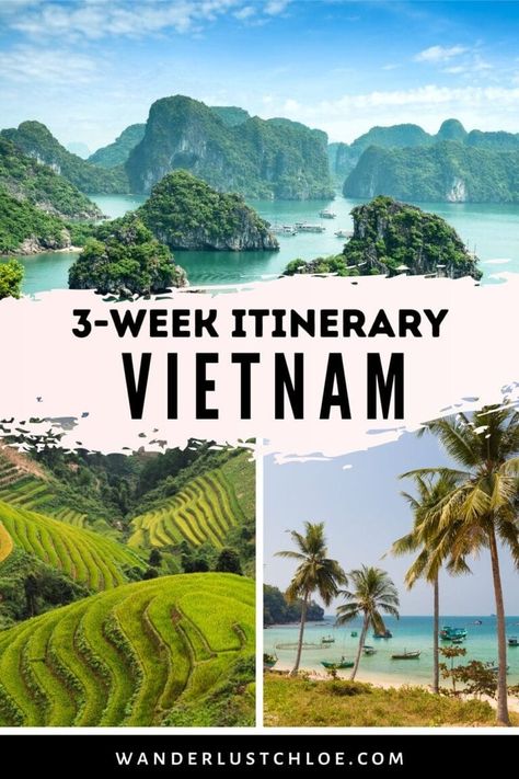 The Ultimate 3-Week Vietnam Itinerary: 2024 Guide Vietnam Guide, Vietnam Itinerary, Food And Culture, Vietnam Voyage, Travel Destinations Asia, Phu Quoc, Travel Itinerary Template, Halong Bay, Travel Safety