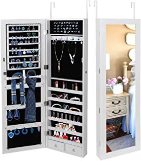 Multifunctional Jewelry, Armoire Storage, Mirrored Armoire, Mirror Drawers, Mirror Jewellery Cabinet, Cabinet Wall, Large Jewelry Box, Frameless Mirror, Jewelry Cabinet