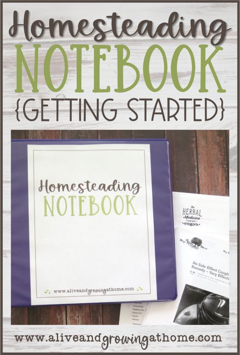 Keeping a Homesteading Notebook - Alive and Growing at Home Homestead Binder, Homestead Journal, Eclectic Homeschooling, Cow Food, Bee Bread, Homestead Gardens, Future Farms, Farm Stuff, Smarty Pants