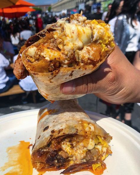 Breakfast Burrito Aesthetic, Birria Breakfast, Birria Burrito, Moldy Cheese, California Burrito, Aesthetic Morning, Breakfast Burrito, Food Time, Food Babe