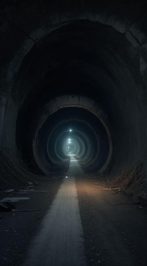 #scary #tunnel #hole #creepy #horror #photograph Underground Tunnels Aesthetic, Haunted Spaceship, Scary Tunnel, Tunnel Aesthetic, Tunnel Photography, Fantasy Library, Lofi Art, Silver Eyes, Sci Fi Props