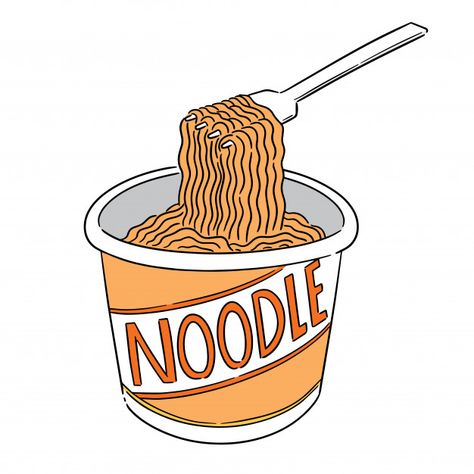 Vector of noodle Premium Vector | Premium Vector #Freepik #vector #food #menu #water #icon Water Icon, Vector Food, Instant Noodles, Ramen Noodles, Graphic Editing, File Free, Free Vector Art, Food Menu, Feature Film