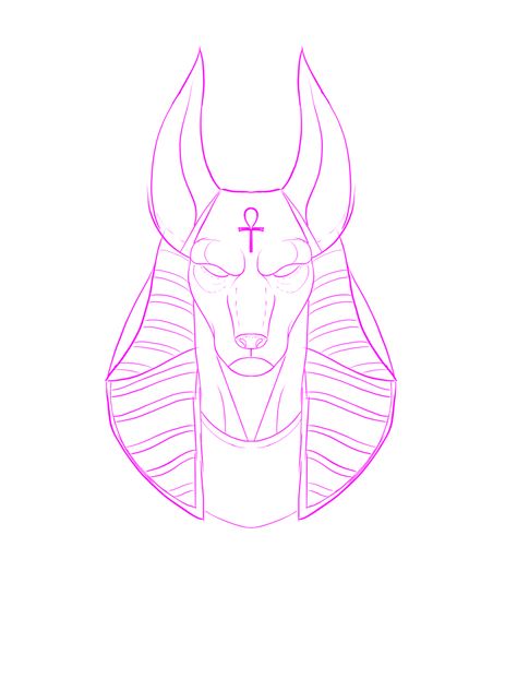 Ahnk Tattoo Stencil, Egyptian Tattoo Stencil, Anubis Stencil, Anubis Tattoo Stencil, Tattoos Stencils Outline, Anubis Drawing, Egypt Tattoo Design, Quick Drawings, Anubis Tattoo