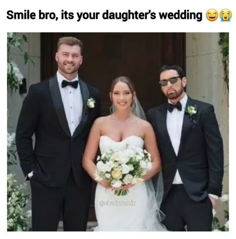 Eminem Daughter Wedding, Eminem With Hailey, Hailie Eminem, Eminem And Hailie, Eminem M&m, Eminem Tattoo, Eminem Videos, Eminem Memes, Eminems Daughter