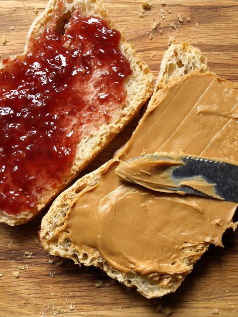 This BROWN Eyed Girl's Fav Peanut Butter Jelly Sandwich, Coffee Jelly, Shortcake Recipe, Peanut Butter Sandwich, Peanut Butter And Jelly, Peanut Butter Jelly, Cooking Art, Good Eats, Granola