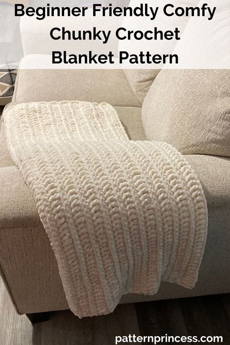 Quick Chunky Crochet Blanket Free Pattern, Chunky Wool Crochet Blanket, Crochet Throw Pattern Free Chunky Yarn, Bulky Yarn Afghan Patterns Crochet, Crochet Blanket Bulky Yarn Pattern, Free Crochet Patterns Chunky Blanket, Super Bulky Yarn Crochet Blanket, Crochet Pattern For Chunky Yarn, Crochet Blanket Patterns With Bulky Yarn