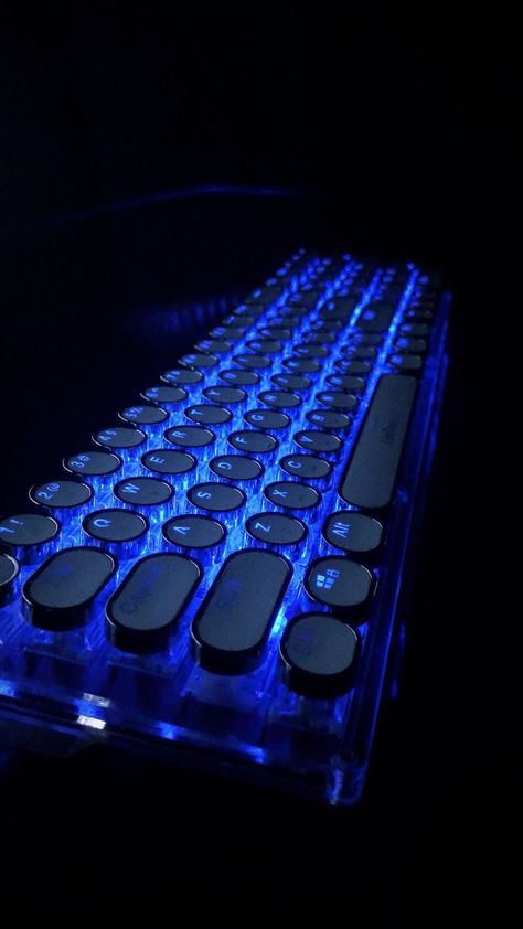 Keyboard Gaming Aesthetic, Gaming Keyboard Aesthetic, Aesthetic Gaming Keyboard, Blue Gaming Keyboard, Seto Kaiba, Gaming Keyboard 60%, Blue Led Lights, Gaming Keyboard, Bluetooth Keyboard