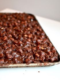 Rocky Road Cake, Road Cake, Rocky Road Fudge, Texas Sheet, Texas Sheet Cake, Fudge Frosting, Chocolate Dessert, Pie Cake, Rocky Road