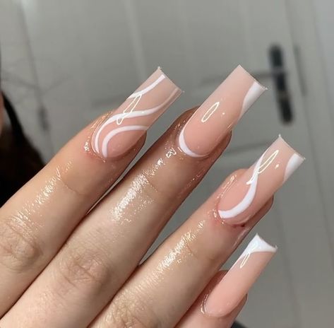 follow @nialoveee for more pins!! Tapered Square Nails, Short Square Acrylic Nails, Long Acrylic Nails Coffin, Design Nails, Designs Nail, Long Square Acrylic Nails, Trendy Nail, Nails 2023, Acrylic Nails Coffin Short