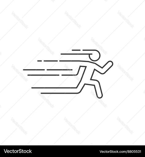 Person Silhouette, Lines Abstract, White Sign, Man Vector, Motion Blur, Running Man, Style Icon, Transparent Png, Blur