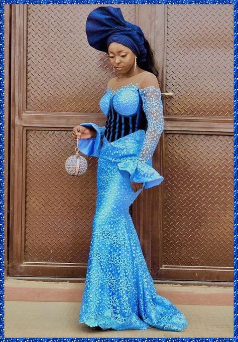 Corset Asoebi Styles Lace, Cord Lace Asoebi Styles, Latest Cord Lace Styles, Corset Asoebi Styles, Cord Lace Gown Styles, Lace Gown Styles Aso Ebi, Lace Gown Styles Nigerian, Cord Lace Styles, Lace Asoebi