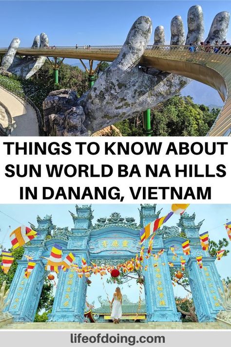 Ba Na Hills Vietnam, Vietnam Bucket List, Ba Na Hills, Vietnam Holiday, Central Vietnam, Vietnam Vacation, Vietnam Destinations, Vietnam Trip, Golden Hands