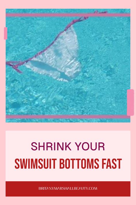 Is your swimsuit bottom feeling a bit loose? Nobody wants to rock a saggy suit at the beach! In this easy and quick guide, learn how to effectively shrink your swimsuit bottoms without causing any damage. Perfect for when the fit just isn't right. Discover simple home methods and tips that will help restore the snug fit you love. Whether it's a classic bikini or a trendy one-piece, we got you covered! Say goodbye to all those awkward moments and confidence-sapping swims by following our tips! Bueaty Tips, Summer Style Guide, Eyelash Lift, Bleach Tie Dye, Best Swimsuits, Swimsuit Bottoms, Fashion Guide, Rooftop Pool, Simple Home