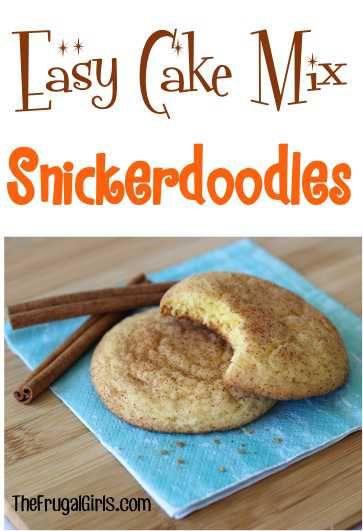 Snickerdoodle Cake Mix Cookie Recipe! ~ from TheFrugalGirls.com ~ these Easy Cake Mix Snickerdoodles can be made in a snap and are SO delicious! #cookies #recipes #thefrugalgirls Easy Snickerdoodle Recipe, Snicker Doodles, Snickerdoodle Cake, Homemade Ice Cream Sandwiches, Michael Jr, Snickerdoodle Recipe, Cake Mix Cookie Recipes, Chocolate Chip Cake, Almond Extract