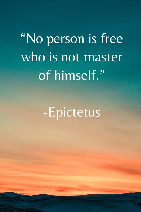 A philosophical quote with deep wisdom. Epictetus Quotes, Deep Wisdom, Daily Stoic, Philosophical Thoughts, Quotes Philosophical, Stoic Quotes, Philosophical Quotes, Self Esteem, Life Quotes