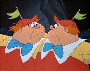 Tweedledee And Tweedledum, Alice In Wonderland Animated, Tweedle Dee And Tweedle Dum, Caterpillar Alice In Wonderland, Disney Zodiac, Tweedle Dee Tweedle Dum, Alice In Wonderland Cartoon, White Rabbit Alice In Wonderland, Alice In Wonderland Diy