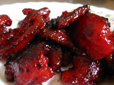 nang's tocino...yum Pineapple Relish Recipe, Tocino Recipe, Pork Tocino, Asian Pork, Cranberry Relish, Cranberry Salad, Relish Recipes, Filipino Desserts, Favorite Meals