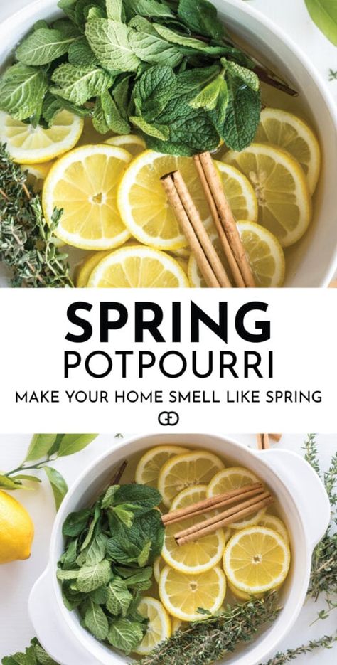 Lemon Potpourri Stove, Summer Potpourri, Stove Potpourri, Smell Like Spring, Stovetop Simmer, House Scents, Spring Potpourri, Simmer Pots, Homemade Potpourri