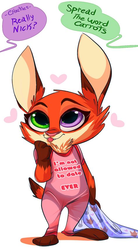 Ok I'm still not supportive of the idea of Nick and Judy conceiving a child together (adoption??) but this hybrid is so adorable........ Zoo Topia, Zootopia Anime, Zootopia Characters, Zootopia Fanart, John 15 12, Zootopia Nick And Judy, Zootopia Comic, Zootopia Art, Nick And Judy