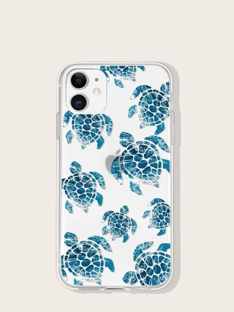 Turtle Phone Case, Iphone Case Photo, Summer Phone Cases, Retro Phone Case, Blue Phone Case, First Iphone, Animal Phone Cases, Pretty Phone Cases, Apple Phone Case