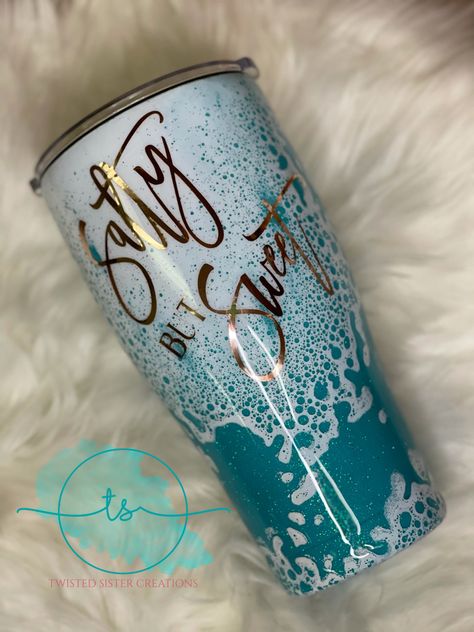 Powerwash Tumbler, Tumblr Cup, Summer Tumbler, Vinyl Tumblers, Glitter Tumbler Cups, Twisted Sister, Custom Tumbler Cups, Painted Cups, Tumbler Cups Diy