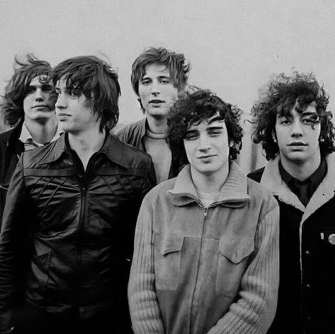 The Strokes Band, Gorillaz Fan Art, Band Photoshoot, Julian Casablancas, Band Photography, Silly Girls, Rock Groups, The Strokes, Music People