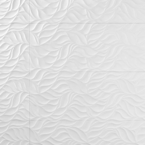 Dimensions | Canna Blanca Ceramic Tile, 12 x 36, White - Floor & Decor Dimensional Tile, Honed Marble Tiles, White Ceramic Tiles, Polished Porcelain Tiles, Porcelain Wall Tile, Ceramic Floor Tiles, White Floors, Tiles Texture, Luxury Vinyl Tile