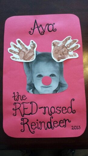 Christmas Craft For Daycare, North Pole Crafts For Toddlers, Polar Express Toddler Crafts, Infant Holiday Activities, Arts And Crafts For Toddlers Easy, Reindeer Crafts For Toddlers, New Year Activities For Toddlers, Hand Print Reindeer, Tots Activities