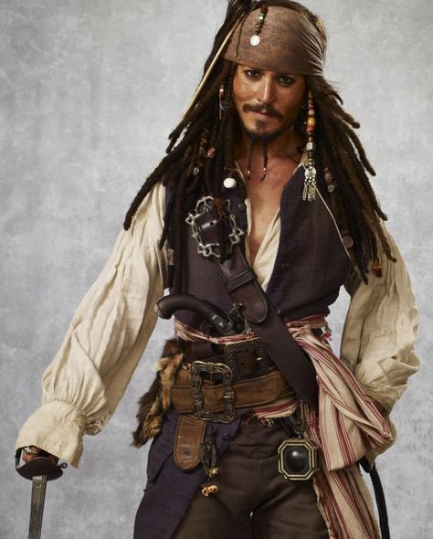 *JOHNNY DEPP/ CAPTAIN JACK SPARROW ~ Pirates of the Caribbean Jack Sparrow Halloween Costume, Jack Sparrow Halloween, Captain Jack Sparrow Quotes, Jack Sparrow Wallpaper, Jack Sparrow Quotes, Jack Sparrow Costume, Barnabas Collins, Kaptan Jack Sparrow, Johnny D