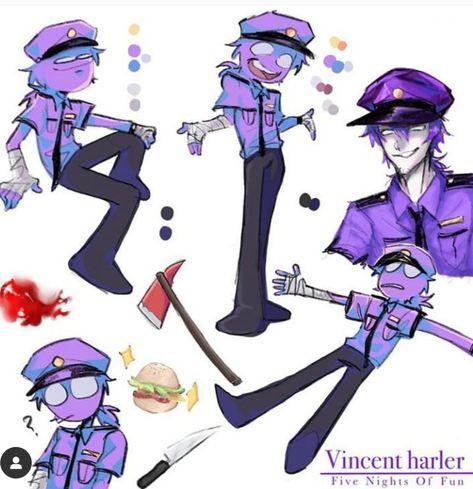 Purple Guy Vincent, Purple Guy Fnaf Fanart, Fnaf Vincent Fanart, Vincent Afton Fanart, Fnaf Purple Guy Fanart, Vincent Purple Guy, Vincent Bishop Fnaf, Purple Guy Pfp, Purple Guy Fanart