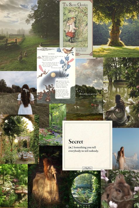 #garden #secret #aesthetic Garden Academia Aesthetic, The Secret Garden Aesthetic Book, Secret Garden Book Aesthetic, Secret Garden Aesthetic Dark, The Secret Garden Aesthetic, Secret Garden Aesthetic, Secret Garden Quotes, The Secret Garden 1993, Green Academia Aesthetic